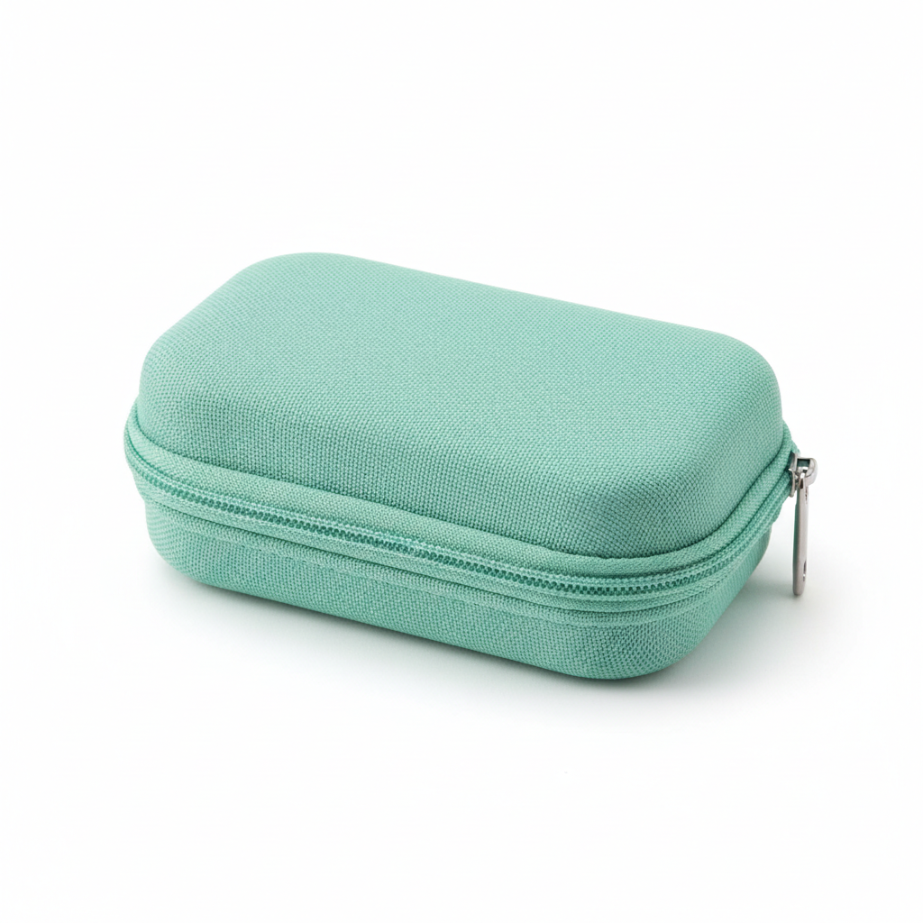 Compact Daily Pill Organizer Case - closed view