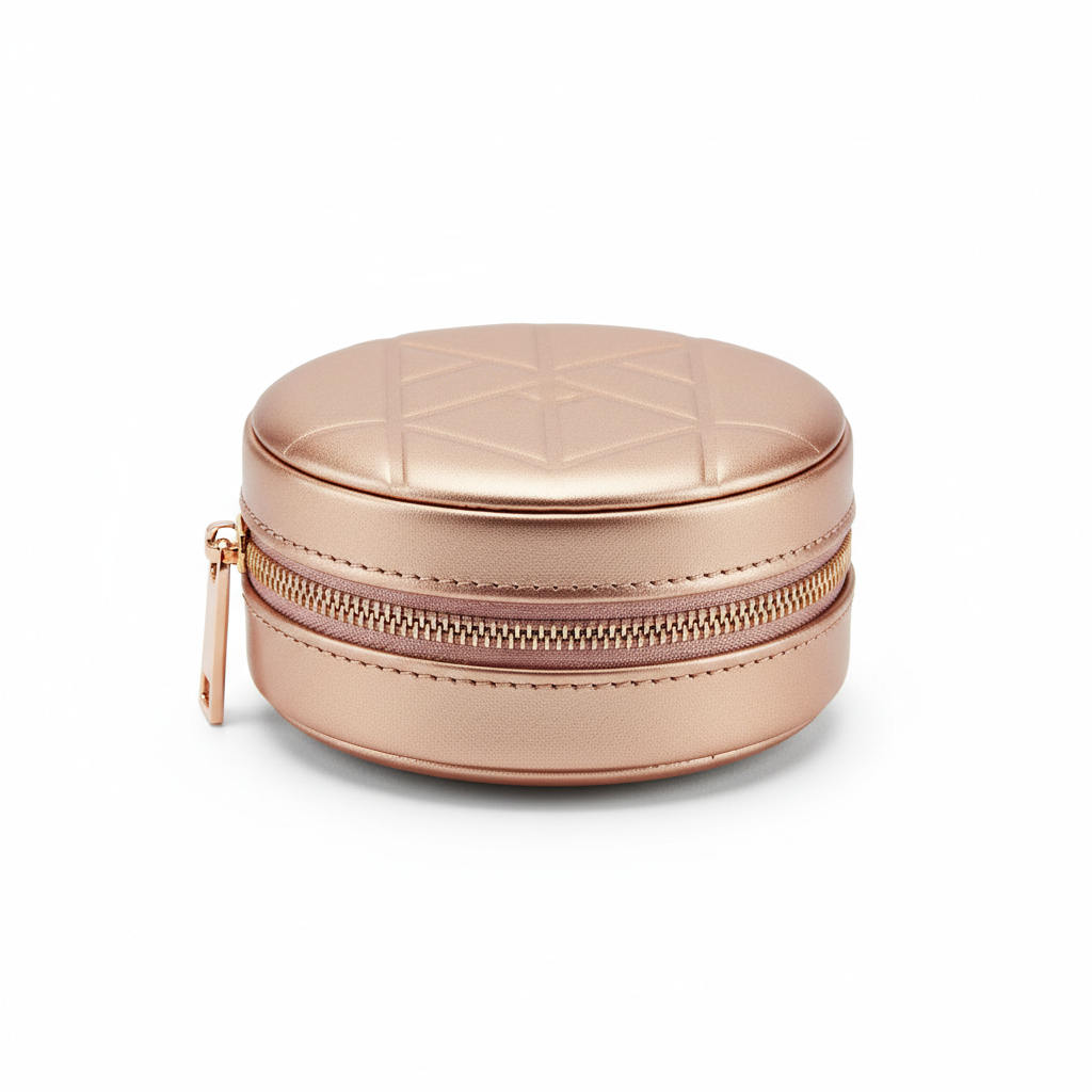 Deluxe Portable Pill Organizer Case - closed view