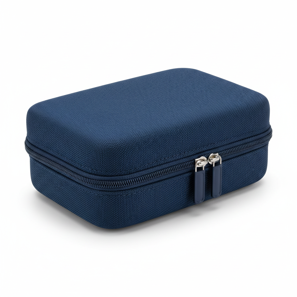 Large Capacity Pill Organizer Case - closed view