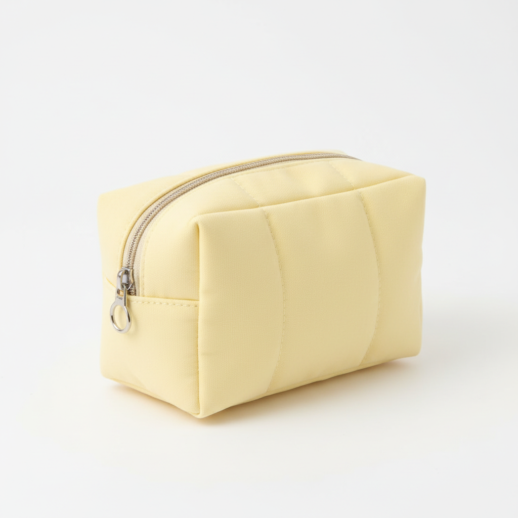 Pastel Cosmetic Organizer Case - closed view