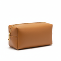 Vegan Leather Cosmetic Case - closed view