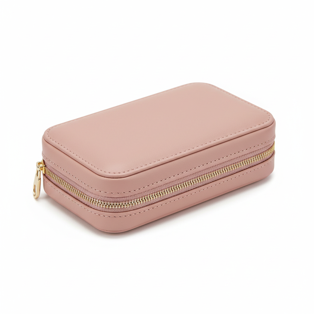 Handbag Pill Organizer Case - closed view