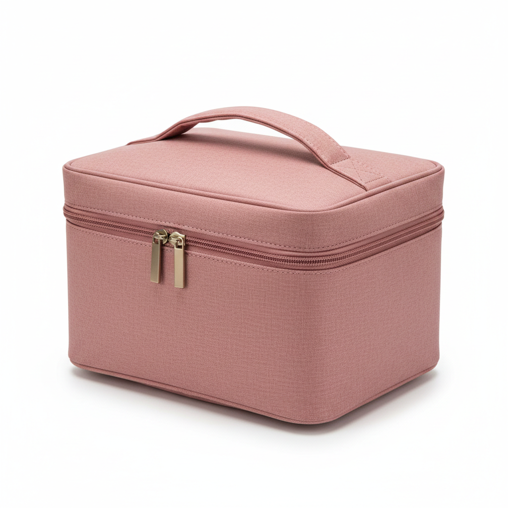 Large Makeup Organizer Case - closed view