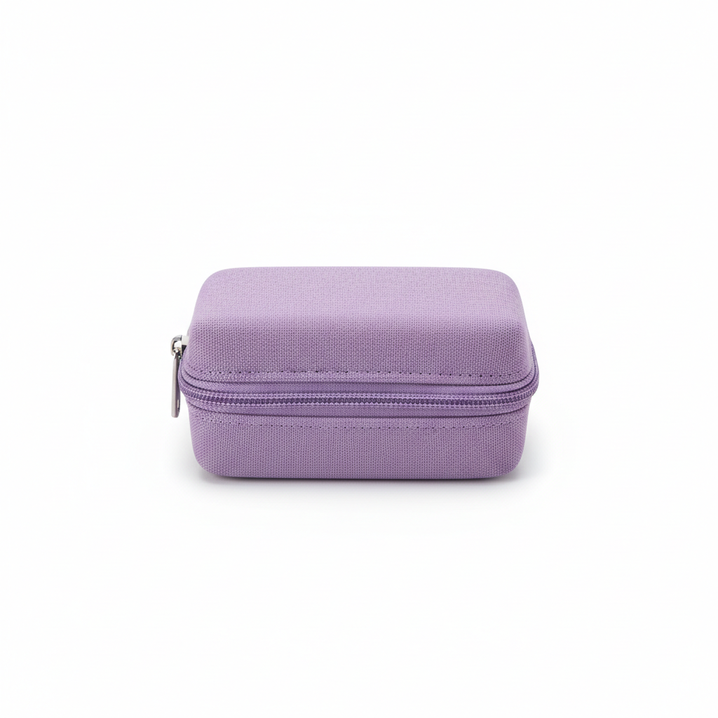 Mini Portable Pill Organizer Case - closed view