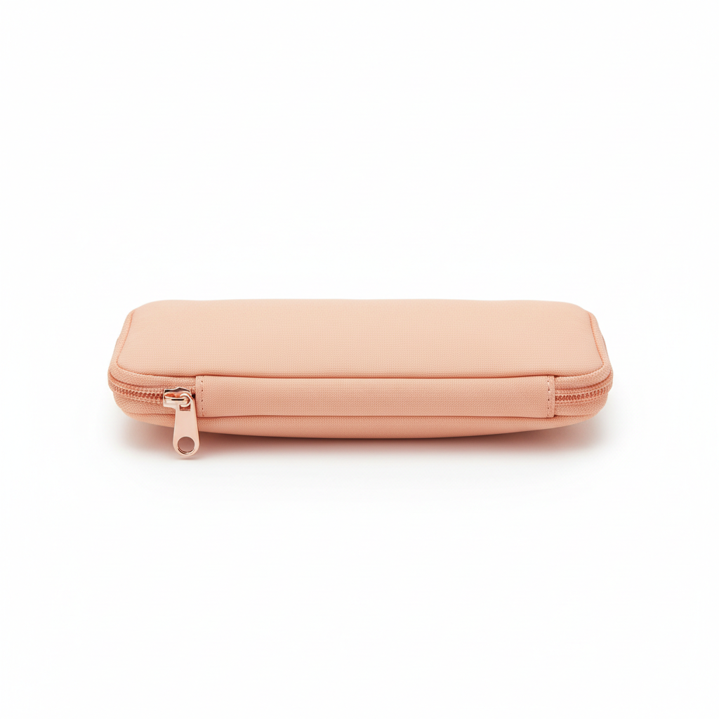 Slim Travel Pill Organizer Case - closed view