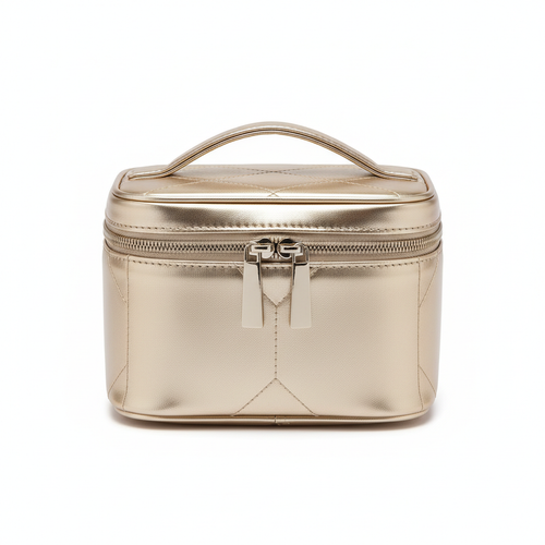 Deluxe Cosmetic Travel Case - closed view